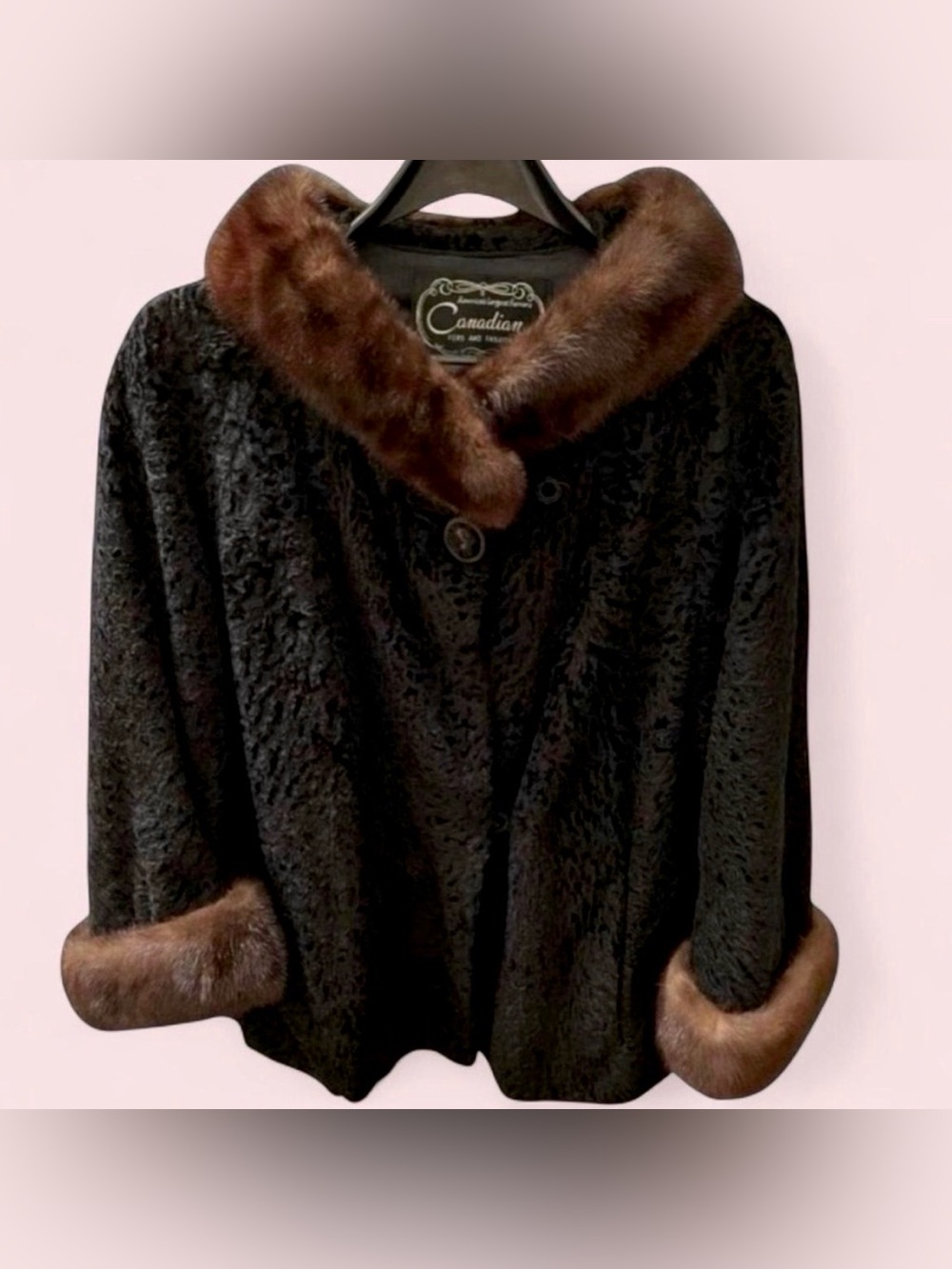 Darling Vtg 60’s Jackie O. Fur Swing Jacket (EUC) - Picture 15 of 15